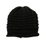 ブラック | ニットキャップ ビーニー 無地 | STYLEBLOCK