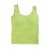 グリーン | タンクトップ インナー カップ付き | STYLEBLOCK