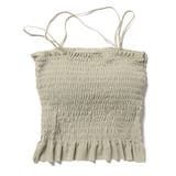 グリーン | キャミソール インナーキャミ カップ付き | STYLEBLOCK