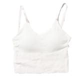 ホワイト | キャミソール ブラキャミ カップ | STYLEBLOCK