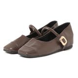 ブラウン | パンプス フラットパンプス ストラップ | STYLEBLOCK