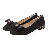 ブラック | パンプス ポインテッドトゥ ローヒール | STYLEBLOCK