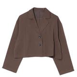 モカブラウン | ジャケット テーラードジャケット ショート丈 | STYLEBLOCK