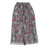 グレー | ロングパンツ パンツ 花柄 | STYLEBLOCK