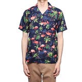 ネイビーC | シャツ 開襟シャツ アロハシャツ | Style Block MEN