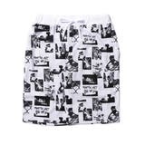 ホワイト | ハーフパンツ ショートパンツ スウェット | Style Block MEN