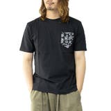 Aブラック | Tシャツ カットソー クルーネック | Style Block MEN