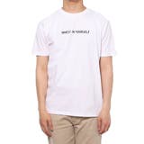 Cホワイト | Tシャツ カットソー クルーネック | Style Block MEN