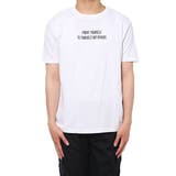 Bホワイト | Tシャツ カットソー クルーネック | Style Block MEN