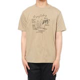 Aベージュ | Tシャツ カットソー 半袖 | Style Block MEN