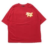 レッド | Tシャツ カットソー ビッグ | Style Block MEN