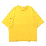 イエロー | Tシャツ カットソー ビッグ | Style Block MEN