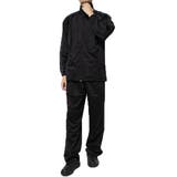 ブラック×チャコール | ジャージ 上下 セットアップ | Style Block MEN