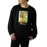 ひまわりブラック | トレーナー スウェット 裏毛 | Style Block MEN