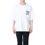 ホワイト | Tシャツ カットソー ロゴ | Style Block MEN