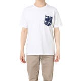 ホワイト | Tシャツ カットソー 胸ポケット | Style Block MEN