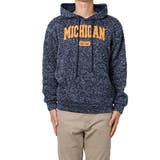 MICHIGAN杢ネイビー | パーカー プルパーカー ニットフリース | Style Block MEN