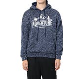 ADVENTURE杢ネイビー | パーカー プルパーカー ニットフリース | Style Block MEN