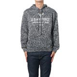 USAIRFORCE杢チャコール | パーカー プルパーカー ニットフリース | Style Block MEN