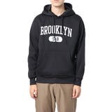 BROOKLYNブラック | プルパーカー パーカー スウェット | Style Block MEN