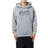USMC杢グレー | プルパーカー パーカー スウェット | Style Block MEN