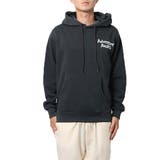 バックプリント杢チャコール | プルパーカー パーカー スウェット | Style Block MEN