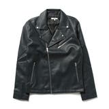 ネイビー | ライダースジャケット レザージャケット 革ジャン | Style Block MEN