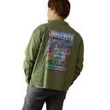 カーキ | シャツ 開襟シャツ 長袖 | Style Block MEN