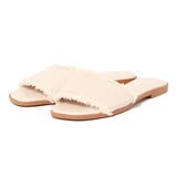 ベージュ | フラットサンダル ペタンコ ローヒール | STYLEBLOCK