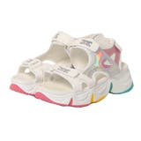 ホワイト | スポーツサンダル ベルトサンダル 厚底 | STYLEBLOCK