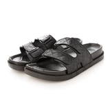 ブラック | サンダル コンフォートサンダル ダブルベルト | STYLEBLOCK