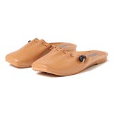 カーキ | ミュール フラットサンダル ぺたんこ | STYLEBLOCK