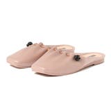ピンク | ミュール フラットサンダル ぺたんこ | STYLEBLOCK