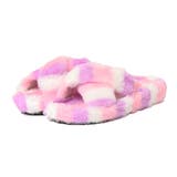 ピンク | ファーサンダル スリッパサンダル 厚底 | STYLEBLOCK