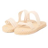 ベージュ | サンダル フラットサンダル ダブルベルト | STYLEBLOCK