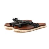 ブラック | トングサンダル フラットサンダル ぺたんこ | STYLEBLOCK