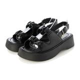 ブラック | サンダル 厚底サンダル バックベルト | STYLEBLOCK