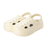 ホワイト | 厚底サンダル クロッグサンダル サボ | STYLEBLOCK