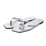シルバー | ビーチサンダル トングサンダル フラット | STYLEBLOCK