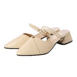 ベージュ | サンダル ストラップサンダル 太ヒール | STYLEBLOCK