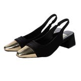 ブラック | パンプス ポインテッドトゥ バックストラップ | STYLEBLOCK