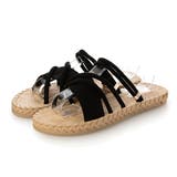 ブラック | サンダル フラットサンダル ストラップ | STYLEBLOCK