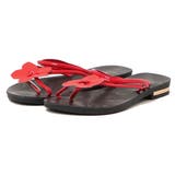 レッド | サンダル フラットサンダル コサージュ | STYLEBLOCK