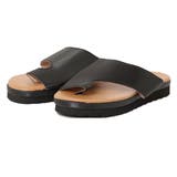 ブラック | ウェッジソールサンダル トングサンダル ローヒール | STYLEBLOCK