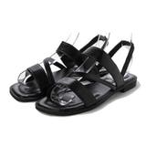 ブラック | サンダル フラットサンダル ぺたんこ | STYLEBLOCK