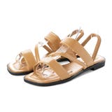 カーキ | サンダル フラットサンダル ぺたんこ | STYLEBLOCK