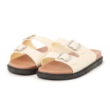 オフホワイト | コンフォートサンダル サンダル ダブルベルト | STYLEBLOCK