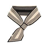 幾何学柄ブラック | ストール マフラー スカーフ | STYLEBLOCK