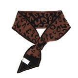 ヒョウ柄コーヒー | ストール マフラー スカーフ | STYLEBLOCK