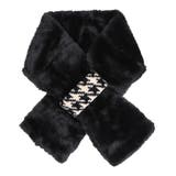 ブラック | マフラー ティペット フェイクファー | STYLEBLOCK